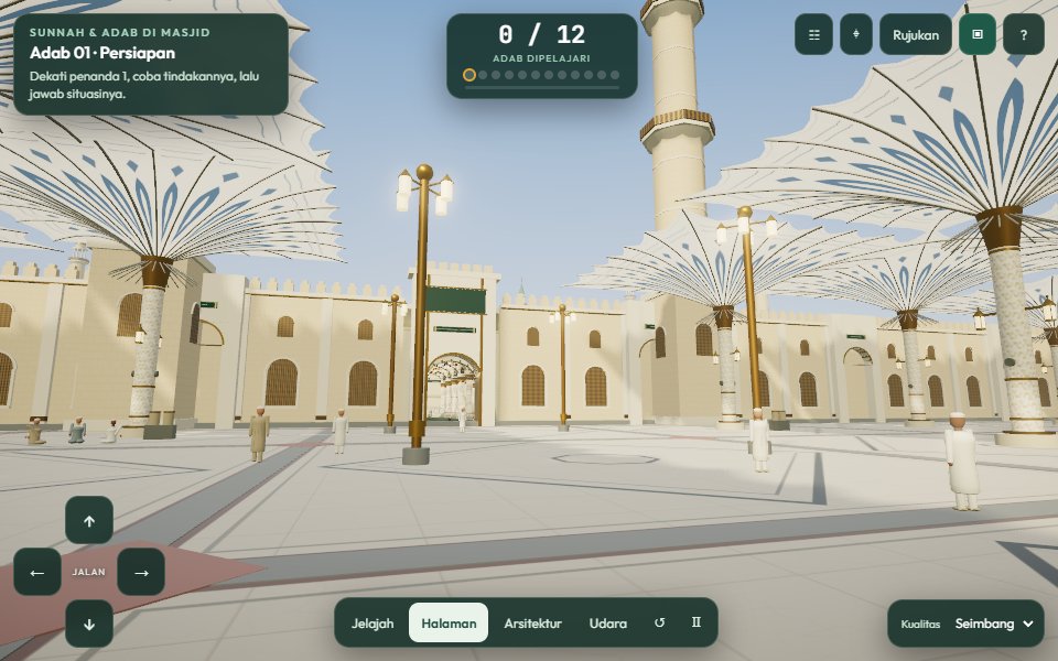 Tampilan latihan Sunnah & Adab di Masjid