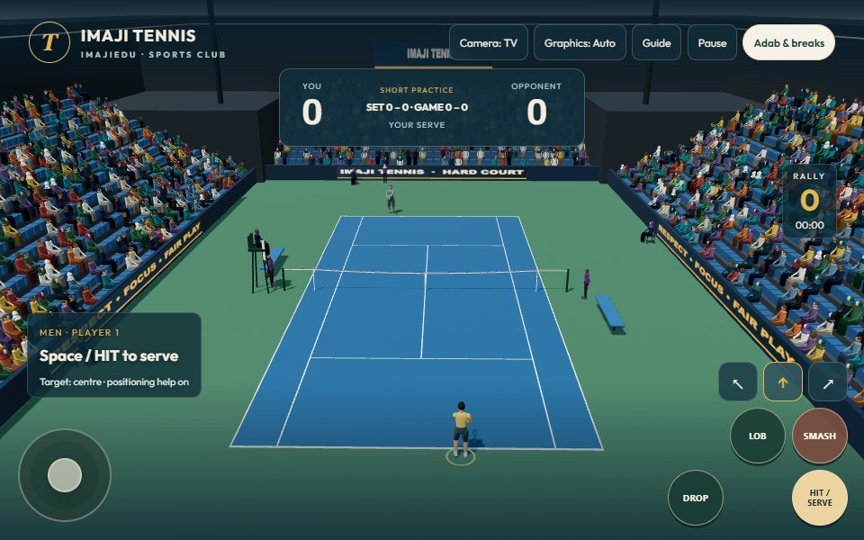Imaji Tennis — Tennis 3D