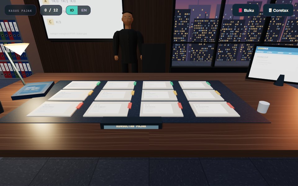 Tampilan latihan Kasus Pajak 3D